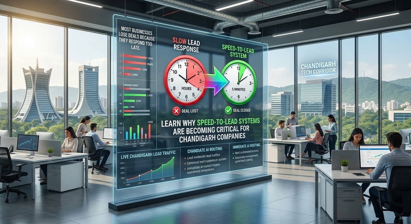 Speed-to-Lead: Why Chandigarh Businesses Lose Deals When They Reply Late